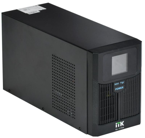 Источник бесперебойного питания ELECTRA LT 1.5кВА/1.2кВт без АКБ USB ITK ELT-1500VA-1-L Источник бесперебойного питания ELECTRA LT 1.5кВА/1.2кВт без АКБ USB ITK ELT-1500VA-1-L