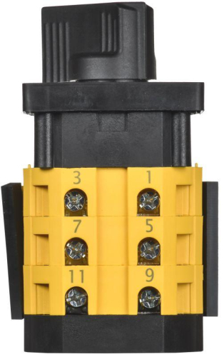 Переключатель кулачковый 10А (сх. 111) стандартная рукоятка IEK MI-CS10-010-111 фото 4