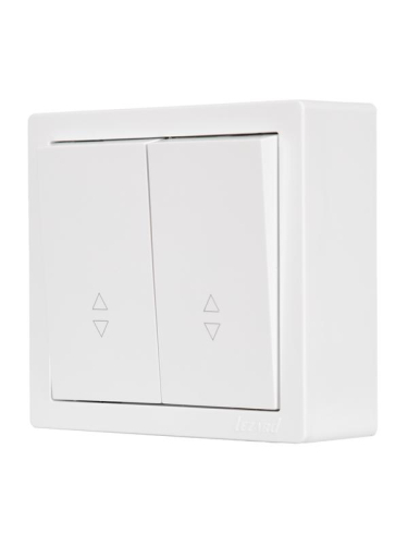 Выключатель проходной 2-кл. ОП LETO бел. LEZARD 752-0200-106 фото 4 Выключатель проходной 2-кл. ОП LETO бел. LEZARD 752-0200-106 фото 4