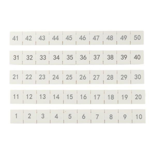 Маркировка для клемм 10/16/35/90 UT 1-50 (уп.100шт) EKF scr-ut-mrk-10-90-1-50 фото 3 Маркировка для клемм 10/16/35/90 UT 1-50 (уп.100шт) EKF scr-ut-mrk-10-90-1-50 фото 3