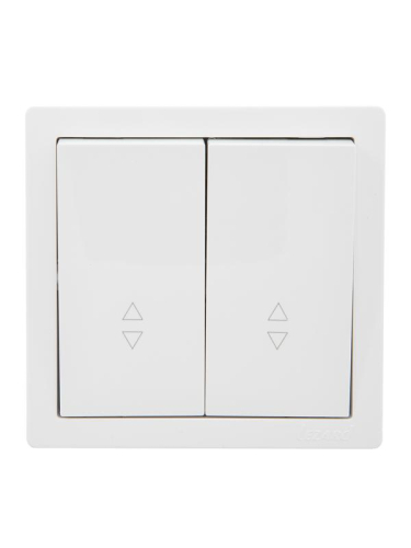 Выключатель проходной 2-кл. ОП LETO бел. LEZARD 752-0200-106 Выключатель проходной 2-кл. ОП LETO бел. LEZARD 752-0200-106