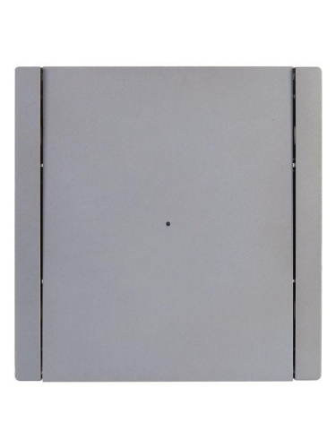 Выключатель 1-кл. СП FORTE&PIANO 10А FP502 с индикацией сталь IEK FP-V10-1-10-1-K46 фото 2