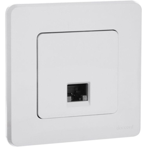 Розетка компьютерная Inspiria RJ45 кат.5E UTP бел. IEK 673825 фото 3