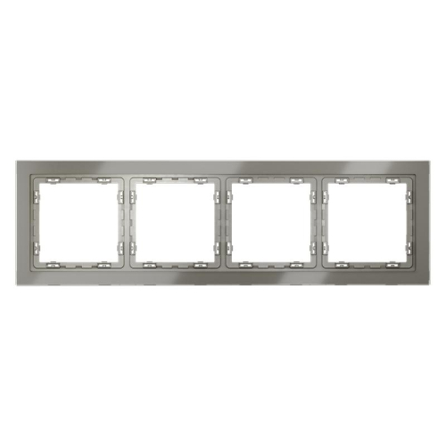 Рамка 4-м S70 стеклян. шелк Voltum VLS110404 Рамка 4-м S70 стеклян. шелк Voltum VLS110404