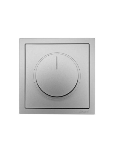 Диммер для LED ламп 250Вт СП ZIMA IP20 сер. матов. LEZARD 704-7488-163 фото 2