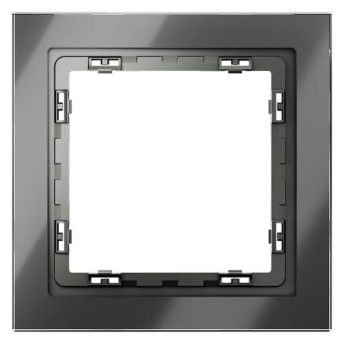 Рамка 1-м. S70 стеклян. титан Voltum VLS110106 Рамка 1-м. S70 стеклян. титан Voltum VLS110106