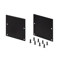 Заглушка SL-LINE-5050-LW BLACK глухая метал. Arlight 038714