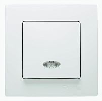 Выключатель 1-кл. Lillium с подсветкой Makel 32001021