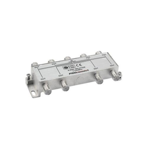 Делитель ТВх8 под F разъем 5-1000 МГц PROCONNECT 05-6025 Делитель ТВх8 под F разъем 5-1000 МГц PROCONNECT 05-6025
