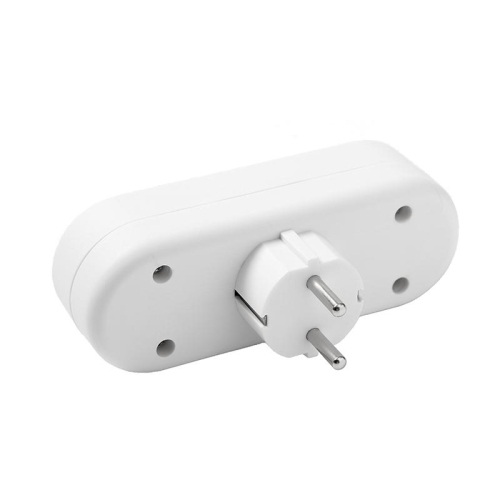 Разветвитель 3-м с заземл. 16А 3500Вт 250В плоский бел. DОМТОК 2656 фото 2