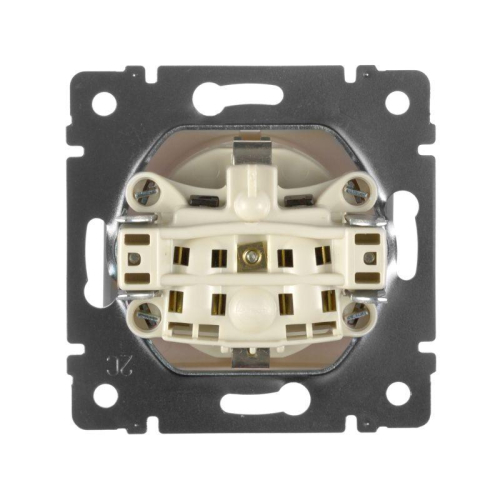 Розетка 1-м СП Valena 16А IP21 2P+E с заземл. защ. шторки с крышкой винты механизм сл. кость IEK 774322 фото 4