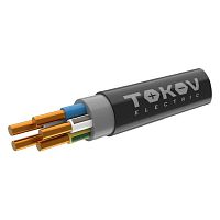 Кабель TOKOV ELECTRIC ППГнг(А)-HF 5х4 ОК (N PE) 0.66кВ (м) ТХМ00409125