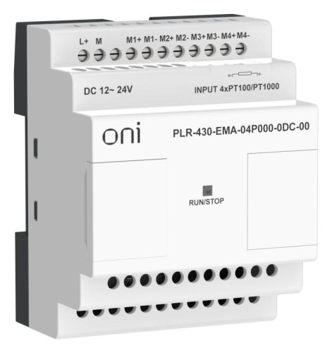 Модуль расширения входов выходов ПЛК 430 4 входа Pt100/Pt1000 24В DC ONI PLR-430-EMA-04P000-0DC-00 фото 4