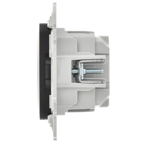 Розетка СП FLITE РС11-1-ФлЧ 16А с заземл. без защ. шторок безвинтовое крепление механизм черн. IEK FI-R11-16-1-K02 фото 5 Розетка СП FLITE РС11-1-ФлЧ 16А с заземл. без защ. шторок безвинтовое крепление механизм черн. IEK FI-R11-16-1-K02 фото 5