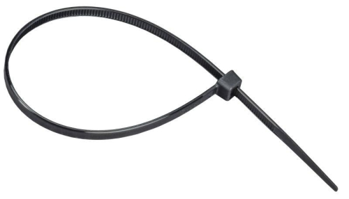 Хомут 4.8х280мм P6.6 стандартный черн. (уп.100шт) IEK UHH30-D048-280-100-K02 фото 2