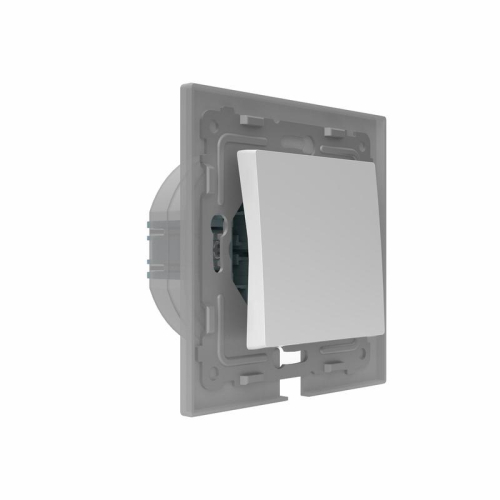 Переключатель 1-кл. СП Pixel IP44 механизм бел. TOKOV ELECTRIC TKE-PX-P1-C01-IP44 фото 3