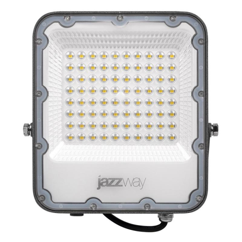 Прожектор светодиодный PFL-S4 50Вт 6500К IP65 80град. ДО с линзовым модулем Pro+ JazzWay 5036420 фото 2