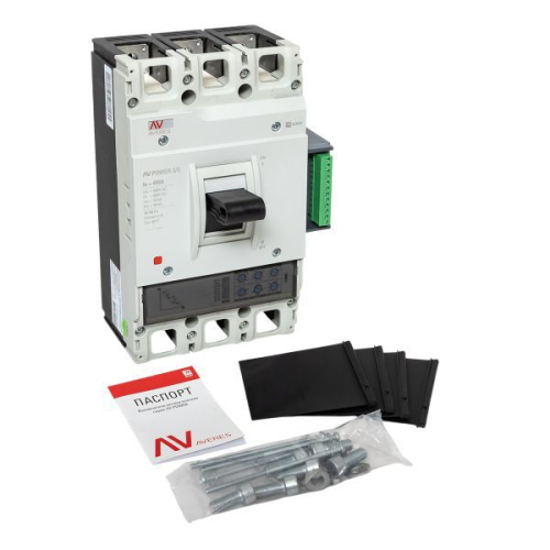 Выключатель автоматический 3п 400А 50кА AV POWER-3/3 ETU2.2 AVERES EKF mccb-33-400-2.2-av фото 12