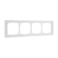 Рамка 4-м ArtGallery Pure матов. органич. стекло бел. SE GAL330104