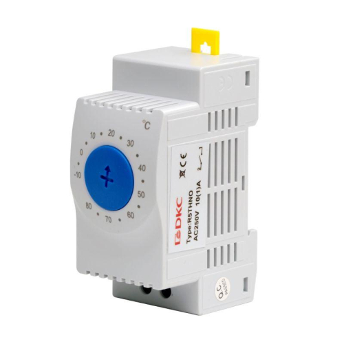 Термостат с регулируемым диапазоном температуры -10...+80град.C NO-контакт DKC R5THNO фото 4