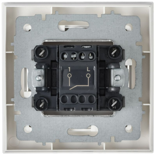Выключатель 1-кл. СП BRITE ВСР10-1-0-БрАБ 10А в сборе арктич. бел. IEK BR-V10-0-10-K91-F фото 3 Выключатель 1-кл. СП BRITE ВСР10-1-0-БрАБ 10А в сборе арктич. бел. IEK BR-V10-0-10-K91-F фото 3