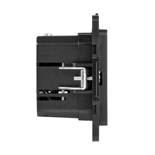 Розетка USB 2-м Стокгольм 2.1А механизм черн. PROxima EKF EZR16-028-10-2USB фото 3