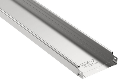 Лоток листовой неперфорированный 150х50 L3000 сталь 1мм IEK CLN10-050-150-100-3