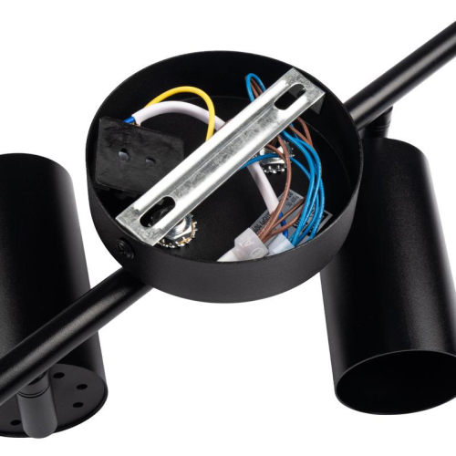 Светильник PCL-0404 4xGU10 IP20 230В BL настен./потолочн. декор. под лампу JazzWay 5066687 фото 4