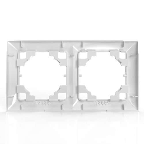 Рамка 2-м AVA бел. TOKOV ELECTRIC TKL-AV-RM2-C01 фото 3