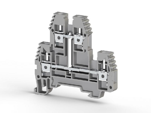 Клеммник 2-х ярусный 4кв.мм с внутр.перемычкой сер. PIK4NK Klemsan 319129 Клеммник 2-х ярусный 4кв.мм с внутр.перемычкой сер. PIK4NK Klemsan 319129