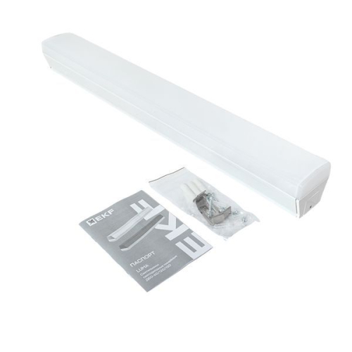 Светильник светодиодный ДБО-60 24Вт 6500К IP20 590х65х70 линейный бел. LUMA EKF LBL-60-24-W-6500 фото 7