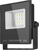 Прожектор светодиодный 90 844 OFL-03-20-6.5K-BL-IP65-LED 20Вт 6500К IP65 1600лм черн. ОНЛАЙТ 90844