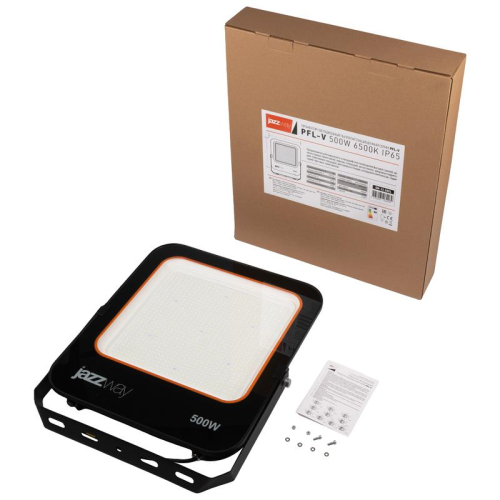 Прожектор светодиодный PFL-V 500Вт IP65 6500К СДО черн. Pro+ JazzWay 5064089 фото 7