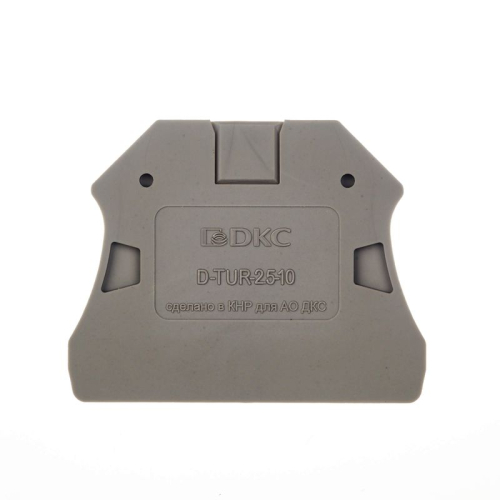 Изолятор торцевой для клемм TUR-2.5-10 сер. DKC D-TUR-2.5-10R