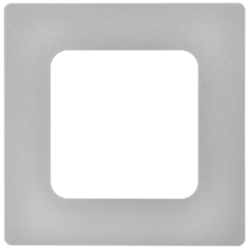 Рамка 1-м СП FLITE РУ-1-К-ФлА алюм. IEK FI-M12-32-20-K47 фото 2