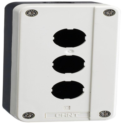 Корпус для кнопок NP2 3 места NP2-B03 (R) CHINT 575577 Корпус для кнопок NP2 3 места NP2-B03 (R) CHINT 575577