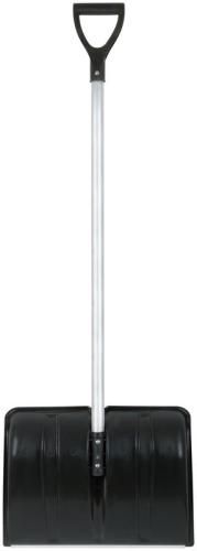 Лопата для уборки снега "Снеговик" 500х375х1355мм алюм. черенок; пластик. 68104 фото 4 Лопата для уборки снега "Снеговик" 500х375х1355мм алюм. черенок; пластик. 68104 фото 4