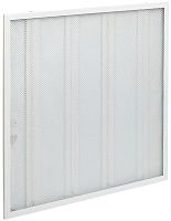 Светильник светодиодный ДВО 6577-P 40Вт 4000К IP20 4000лм 595х595х20мм призма бел. HOME IEK LDVO0-6577P-40-4000-K01-H