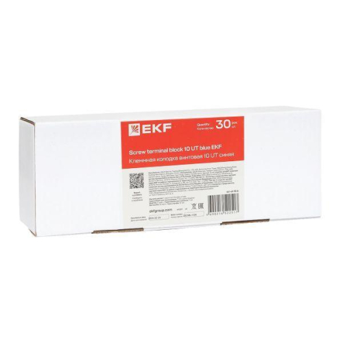 Колодка клеммная винтовая 16 UT син. EKF scr-ut-16-b фото 2