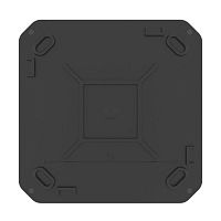 Коробка ответвительная с 8+2 кабельными вводамиd25/20мм IP55 100х100х50мм черн. DKC 53800B