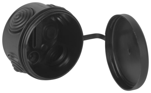 Коробка Тусо распаячная для ОП 60х40мм УХЛ1 черн. Ruvinil 67010МЧ фото 2