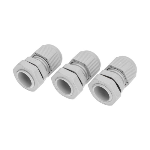 Ввод кабельный PG-9 (4-8мм) сер. комплект (уп.3шт) Rexant 07-8009-A3 фото 3 Ввод кабельный PG-9 (4-8мм) сер. комплект (уп.3шт) Rexant 07-8009-A3 фото 3