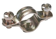 Скоба двухкомпонентная d10-11 для жестких труб метал. IEK CMA12-10-100