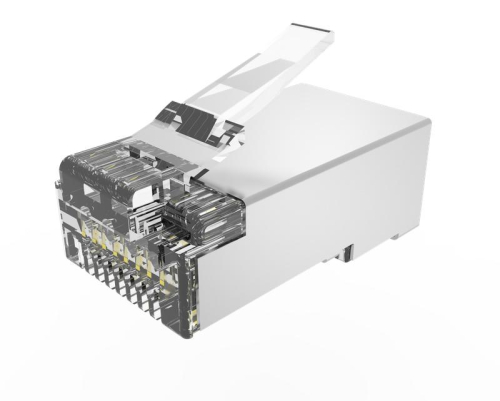 Коннектор RJ-45(8P8C) кат.6 экранир. универс. (уп.100шт) TOKOV ELECTRIC TKE-CNR-623-STP Коннектор RJ-45(8P8C) кат.6 экранир. универс. (уп.100шт) TOKOV ELECTRIC TKE-CNR-623-STP