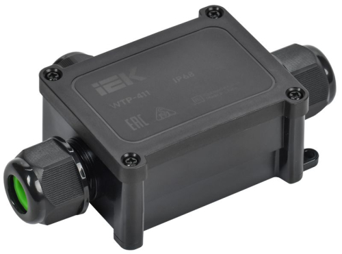 Коробка распределительная герметичная WTP-411 IP68 3 ввода IEK UWB20-T-450-40-03-68 Коробка распределительная герметичная WTP-411 IP68 3 ввода IEK UWB20-T-450-40-03-68