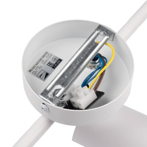 Светильник PCL-0403 3xGU10 IP20 230В WH настен./потолочн. декор. под лампу JazzWay 5066663 фото 10 Светильник PCL-0403 3xGU10 IP20 230В WH настен./потолочн. декор. под лампу JazzWay 5066663 фото 10