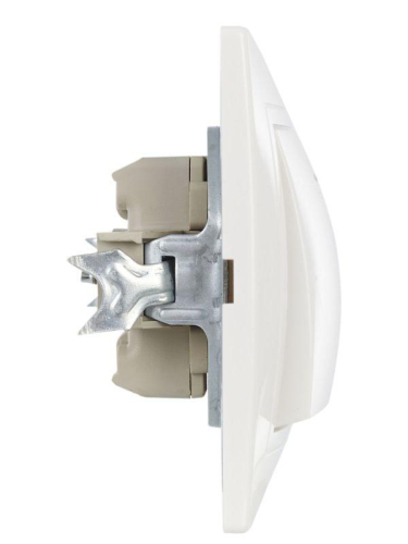 Выключатель 1-кл. СП Кварта 10А IP20 ВС10-1-1-КБ с индикацией бел. GENERICA EVK11-K01-10-DM фото 5