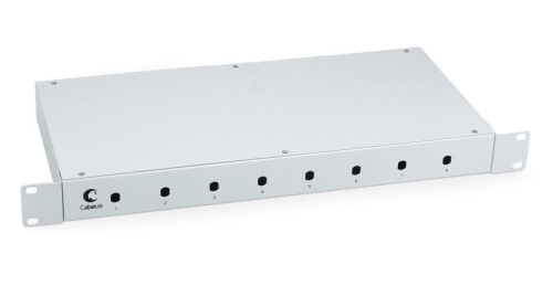 Кросс бокс оптический FO-19-8ST 19дюйм Cabeus 7034c Кросс бокс оптический FO-19-8ST 19дюйм Cabeus 7034c