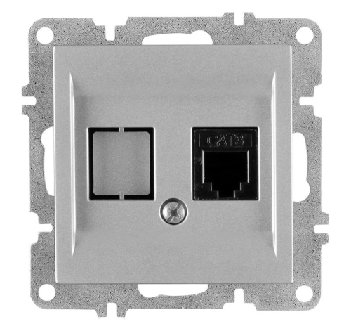 Розетка телефонная 1вых. СП 1мод. LAVIN/KAREN RJ45 кат.3 механизм сер. ARVIA 50 03 2000 221 Розетка телефонная 1вых. СП 1мод. LAVIN/KAREN RJ45 кат.3 механизм сер. ARVIA 50 03 2000 221