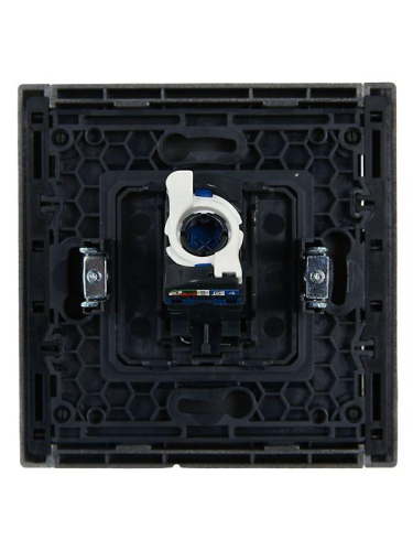 Розетка компьютерная RJ45 кат.6 FORTE&PIANO FP531 сталь IEK FP-K10-2-K46 фото 5